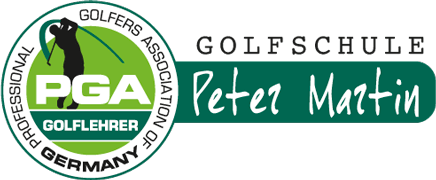 Das Logo der Golfschule Peter Martin Osnabrück